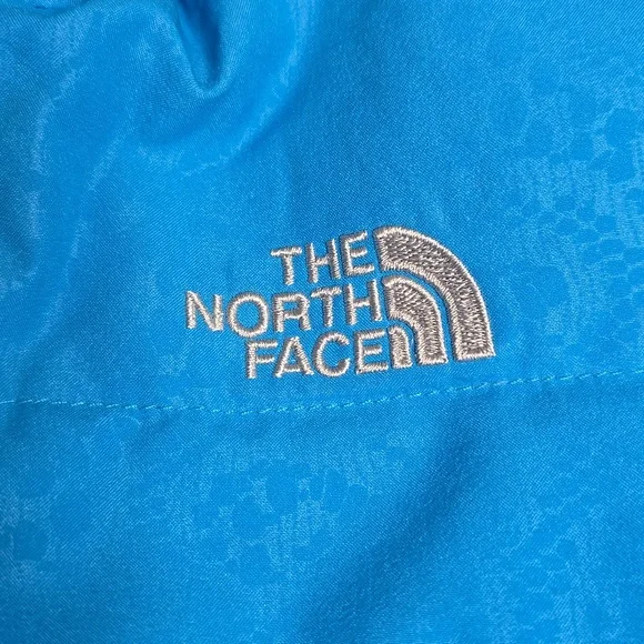 The North Face Bright Blue Heatseeker Girls Winter Jacket - Picture 3 of 9